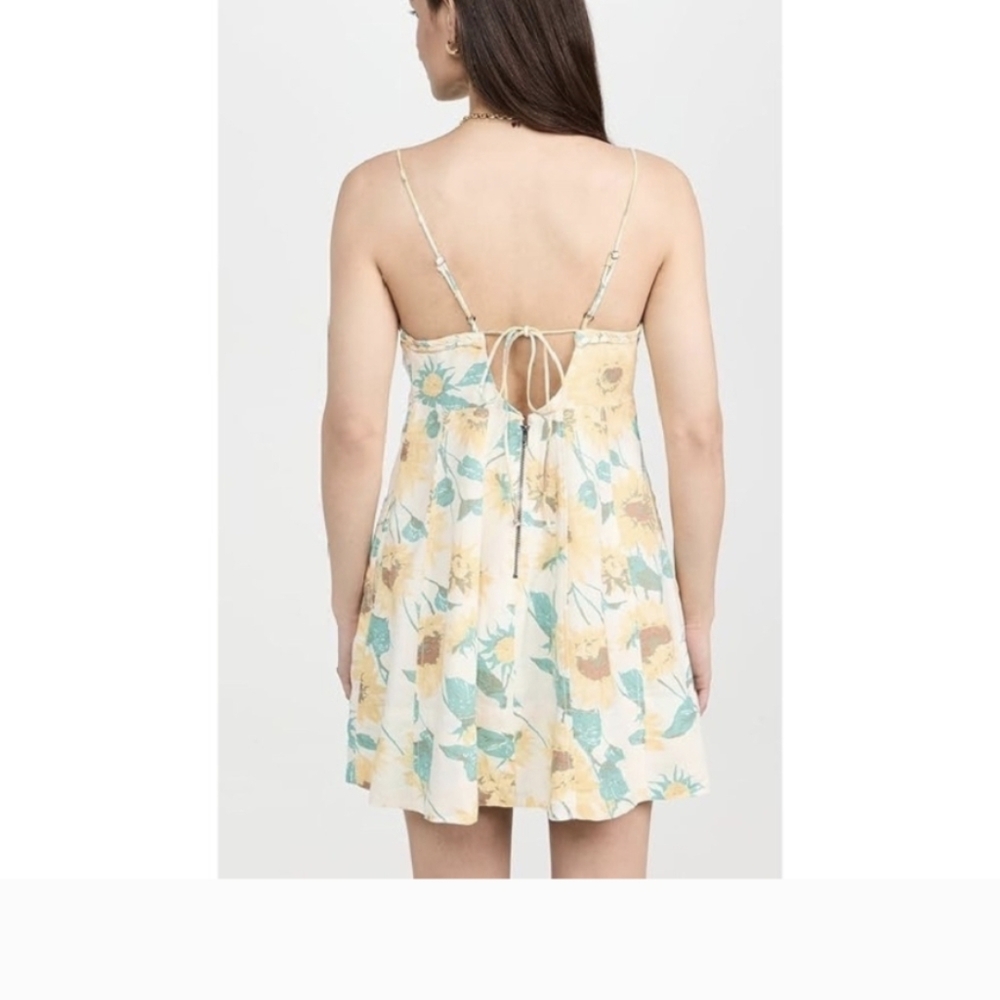 FREE PEOPLE Altura Floral Mini Dress Medium - Picture 3 of 13